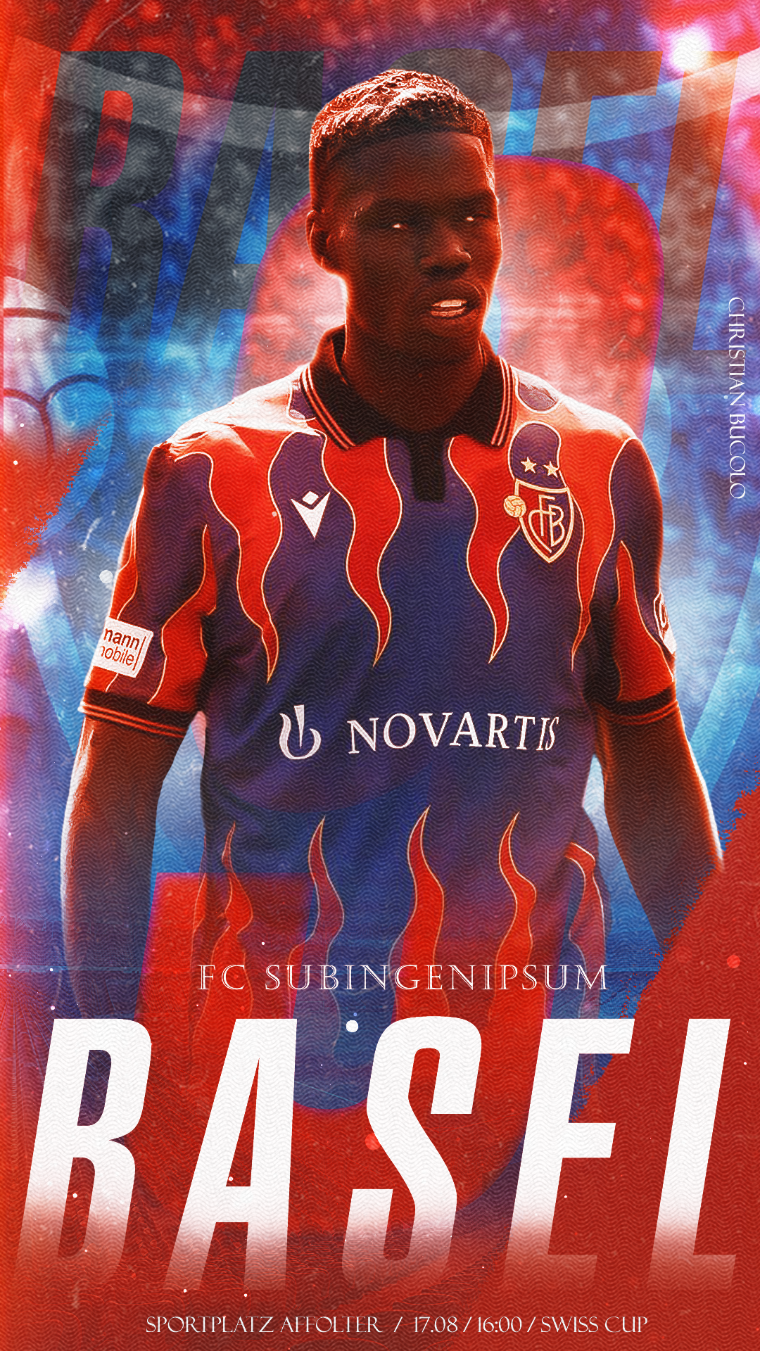 Barry matchday whit Basel